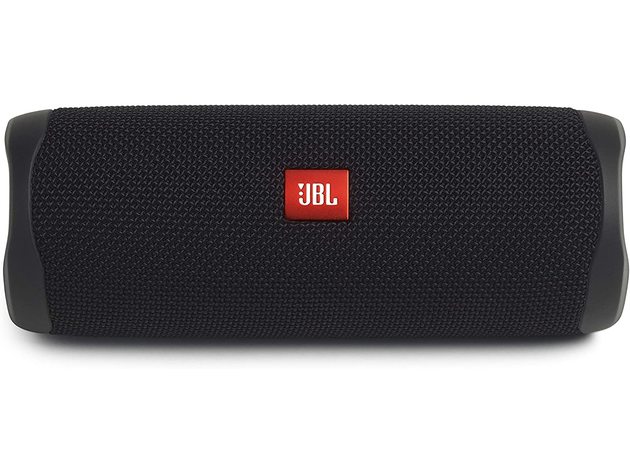 JBL FLIP 5 Waterproof Portable Lightweight Party Boost-Compatible Bluetooth Speaker, Black (New Open Box)