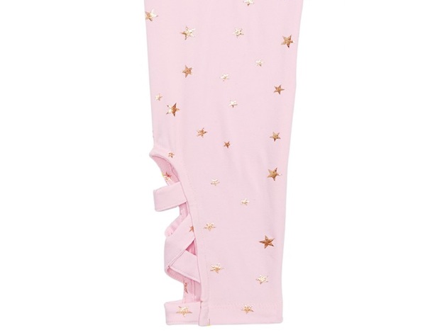 Epic Threads Big Girls Star-Print Cage Leggings Pink Size Extra Large