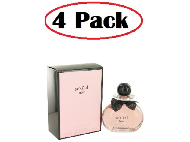 4 Pack of Sexual Noir by Michel Germain Eau De Parfum Spray 4.2 oz