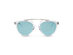 Omega Unisex Sunglasses (Crystal Powder Blue)