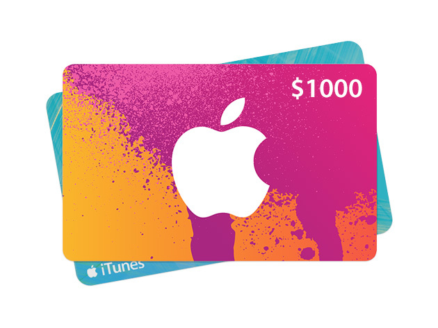 The $1000 iTunes Gift Card Giveaway | Cult of Mac Deals