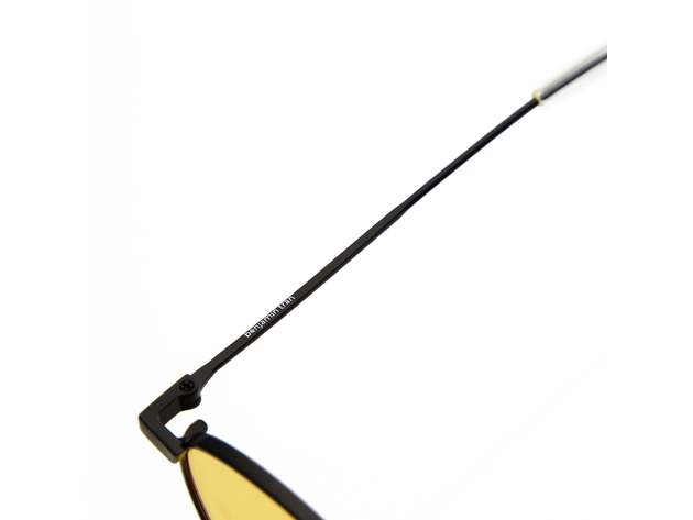 Benjamin Tran X GLVSS Sunglasses Black / Mandarin 