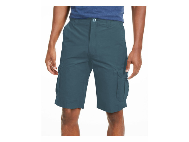 Univibe Men's Sanded Cargo Shorts Blue Size 28