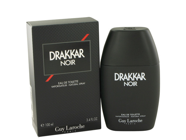 DRAKKAR NOIR by Guy Laroche Eau De Toilette Spray 3.4 oz for Men (Package of 2)