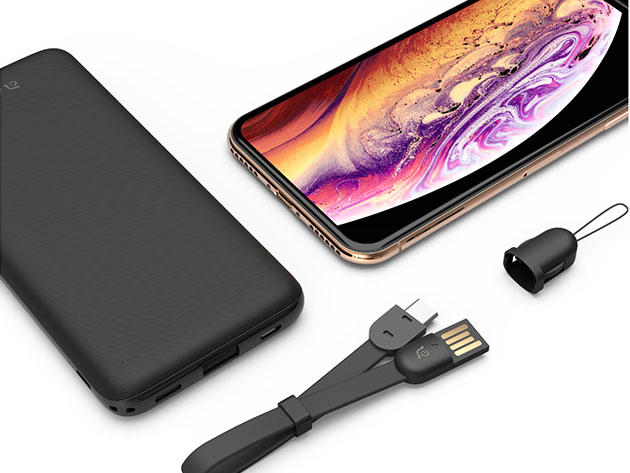 ADAM Elements GRAVITY M 10,000mAh Fast Charge Power Bank