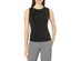 Calvin Klein Women's Pleated-Neck Tank Black Size Extra Large