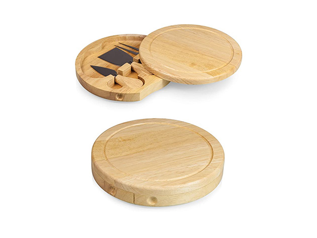 Personalized Bamboo Cheeseboard & Knife Set