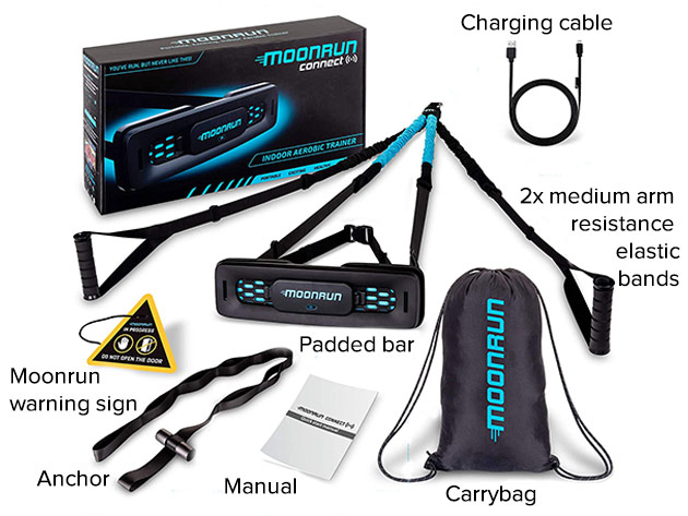 MoonRun: Portable Cardio Trainer with Virtual Running Apps