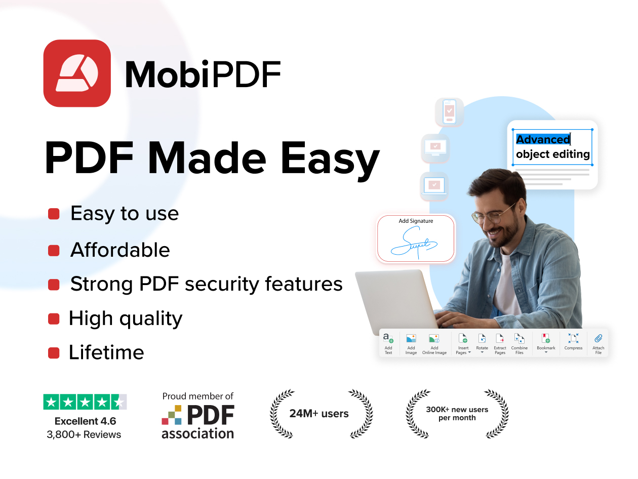 MobiPDF Ultimate Plan: Lifetime Subscription