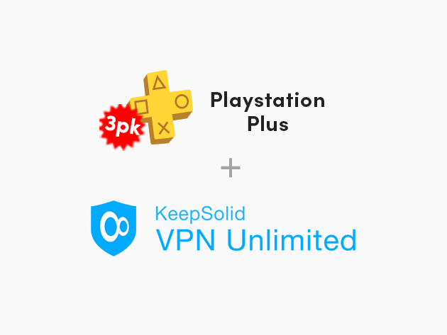 PlayStation Plus Essential: 12-Month Subscription + VPN Unlimited