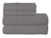 Soft Home 1800 Series Solid Microfiber Ultra Soft Sheet Set (Charcoal)