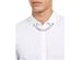 INC International Concepts Men's Collar Chain Shirt White Size Large