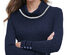 Tommy Hilfiger Women's Cowlneck Sweater Dress Blue Size Large