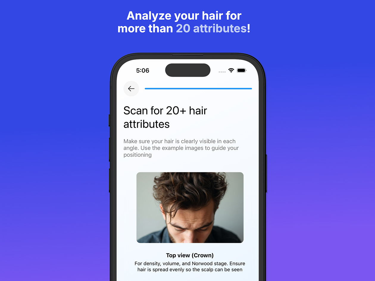 Hairmaxx AI Hair Analysis: Lifetime Subscription (iOS only)