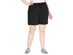 Ideology Women's Plus Size Woven Shorts Black Size 2  Extra Large
