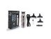 Renewgoo Professional Cordless Hair Trimmer Electric Clipper, Stainless Steel T Blade Ergonomic Design, Rechargeable, Silver