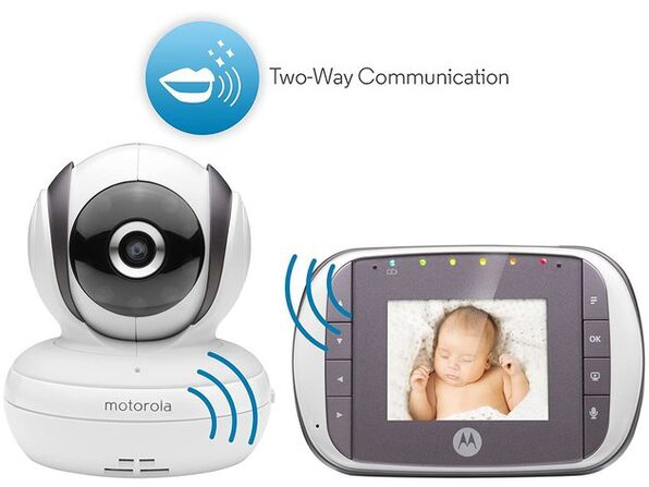 motorola baby monitor white screen