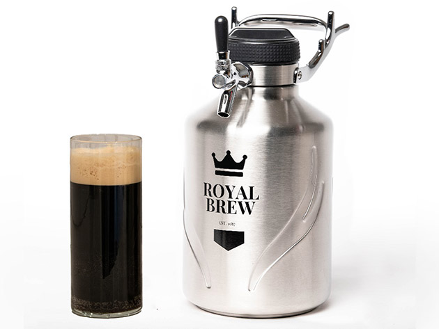 Royal Brew Nitro Growler Pro (64oz)