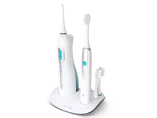 Water Flosser, Sonic Toothbrush & Inductive Charging Base Set