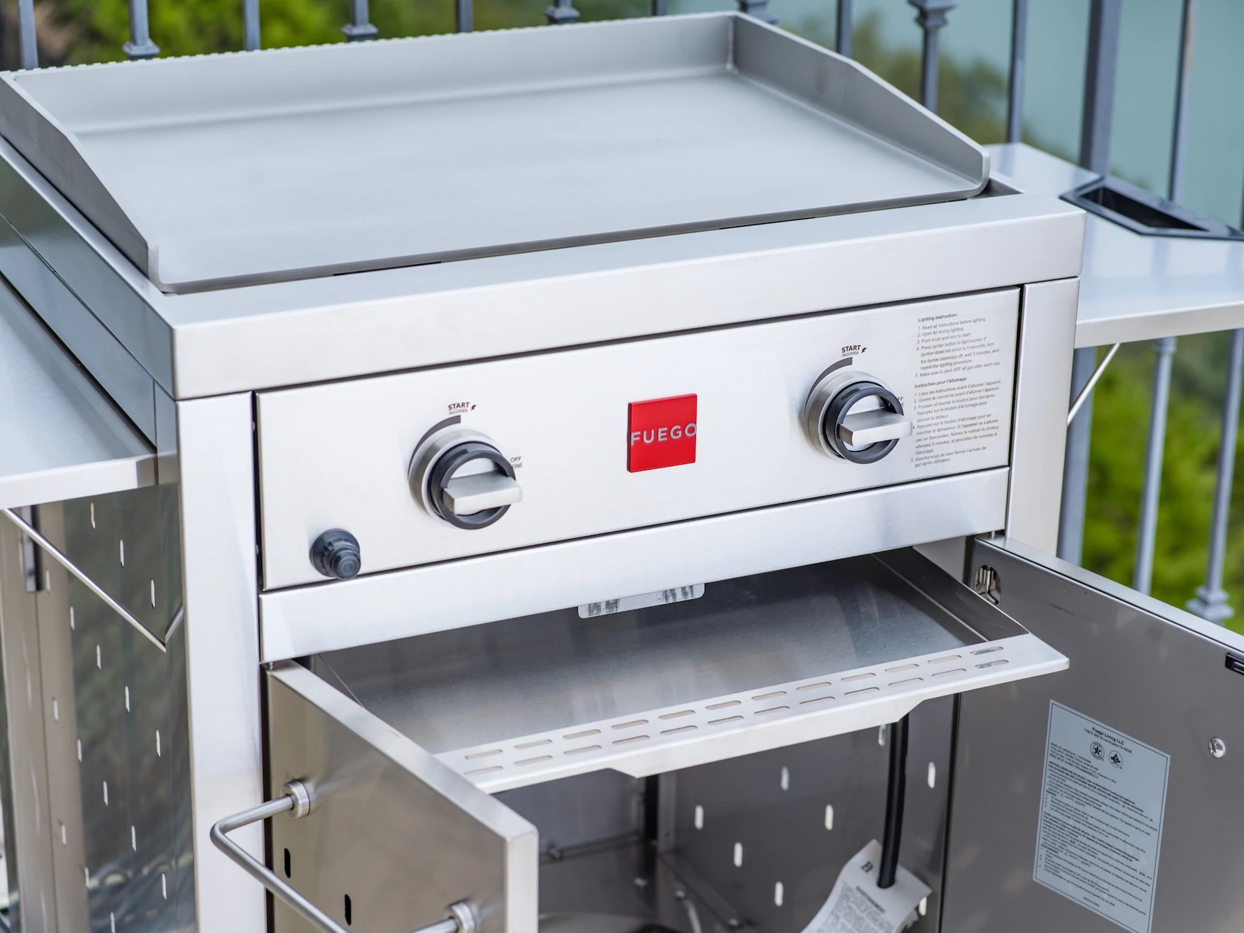 Fuego F27S 304SS Gas Griddle - Liquid Propane