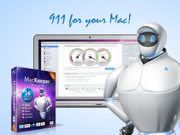 MacKeeper Premium - 16 Mac Apps In One