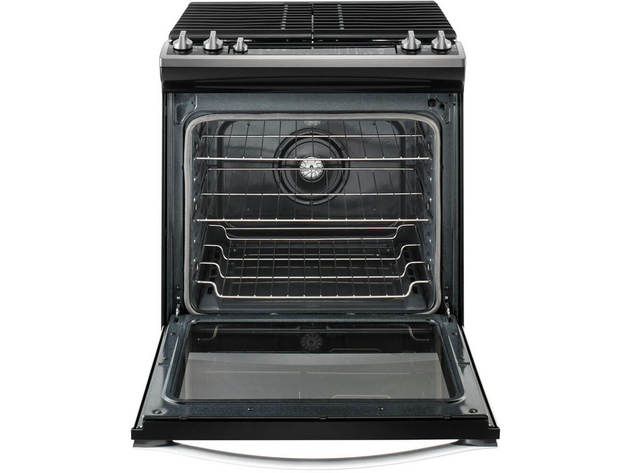 Whirlpool WEG745H0FS 5.8 cu. ft. Stainless Steel Slide-In Gas Range