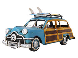 1949 Ford Wagon Car with Two Surfboards