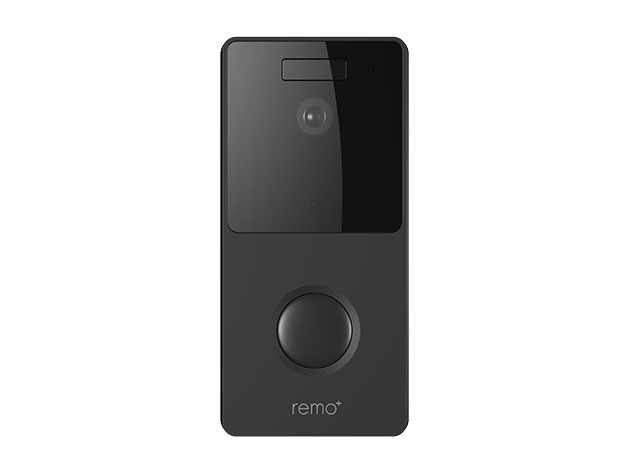 RemoBell® Black: Wireless Wi-Fi Video Doorbell