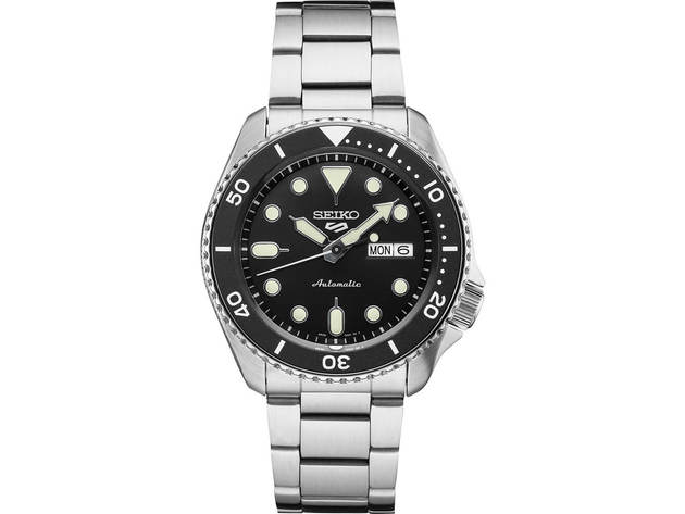 Seiko SRPD55 5 Sports 24-Jewel Automatic Watch - Stainless Steel ...