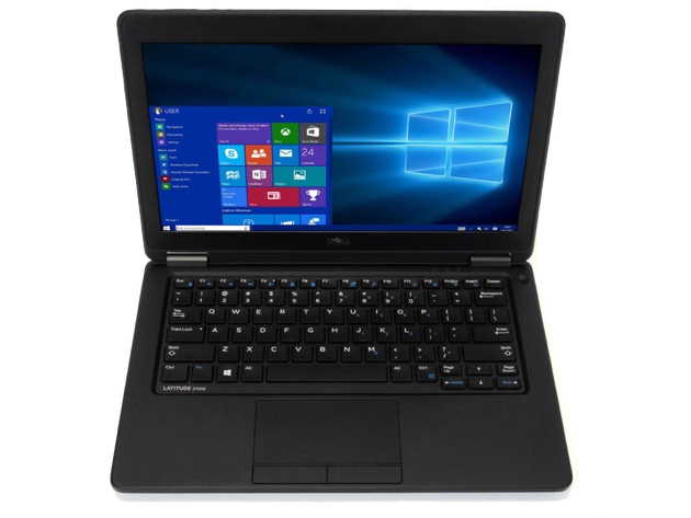 Dell Latitude E7250 12" Laptop, 2.9 GHz Intel i7 Dual Core Gen 5, 8GB RAM, 256GB SSD, Windows 10 Professional 64 Bit (Refurbished Grade B)
