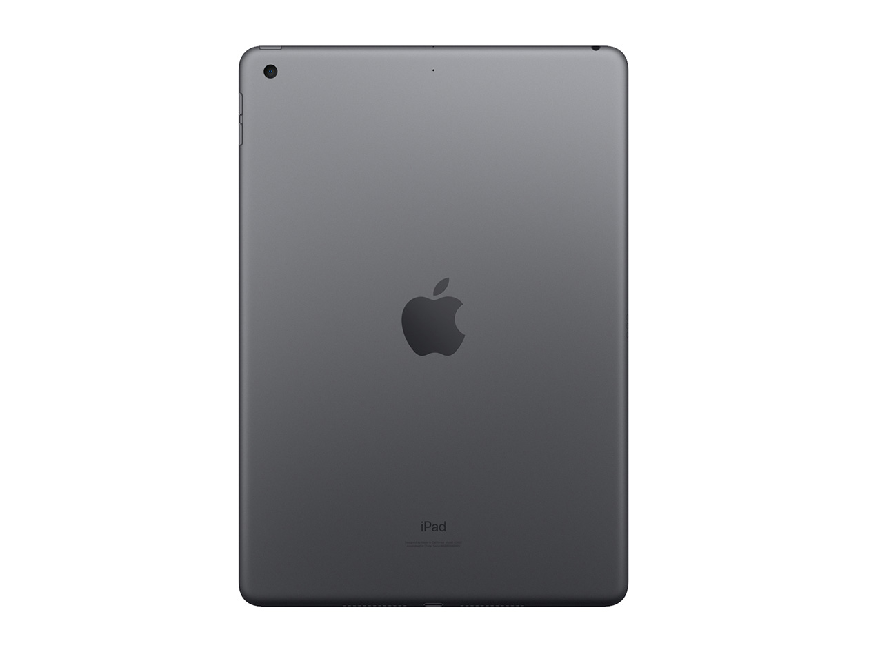 Apple iPad 7th Gen (2019) 32GB Wi-Fi Space Gray with Case & Charger (Refurbished)