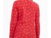 Karen Scott Women's Skiing Penguins Printed Mock-Neck Top Bright Red Size XX Large