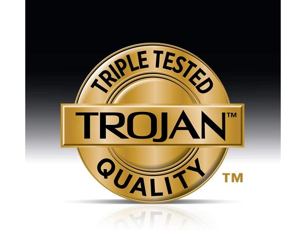 Trojan NaturaLamb Lubricated Skin Sensitivity with Protection Latex-Free Luxury Condoms, 10 Count