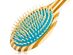 Tiripro Sustainable Bamboo Hair Brush with Massaging Acupressure Bristles (Turquoise)