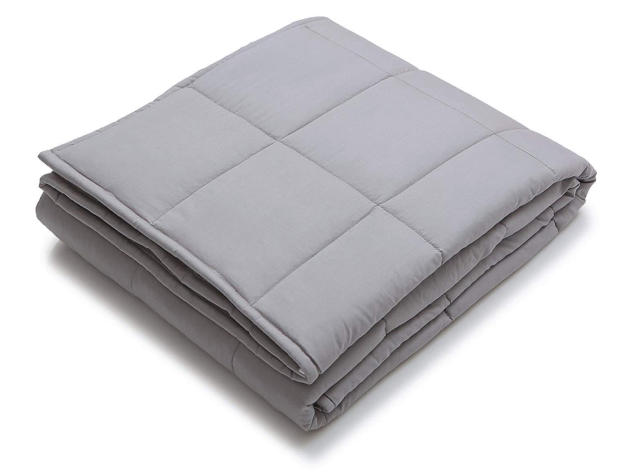 Kathy Ireland Weighted Blanket (Silver)