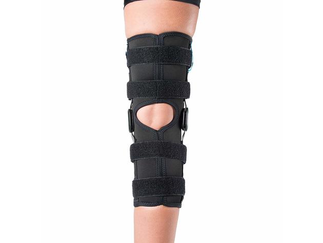 Ossur Form Fit Knee Range Of Motion Short Wrap, X-Large: 23.5 Inches-26.5 Inches, Black