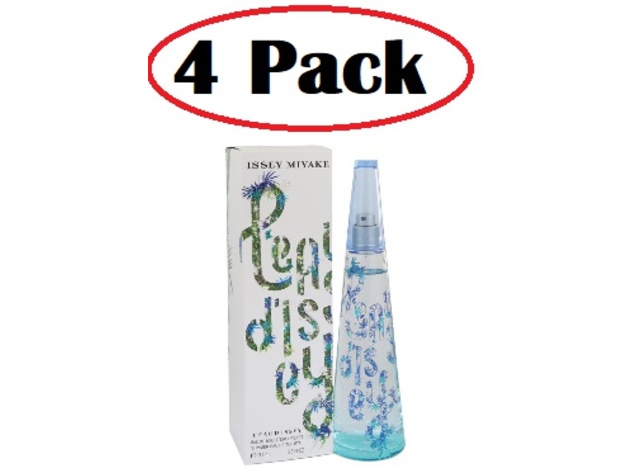 4 Pack of Issey Miyake Summer Fragrance by Issey Miyake Eau L'ete Spray 2018 3.3 oz