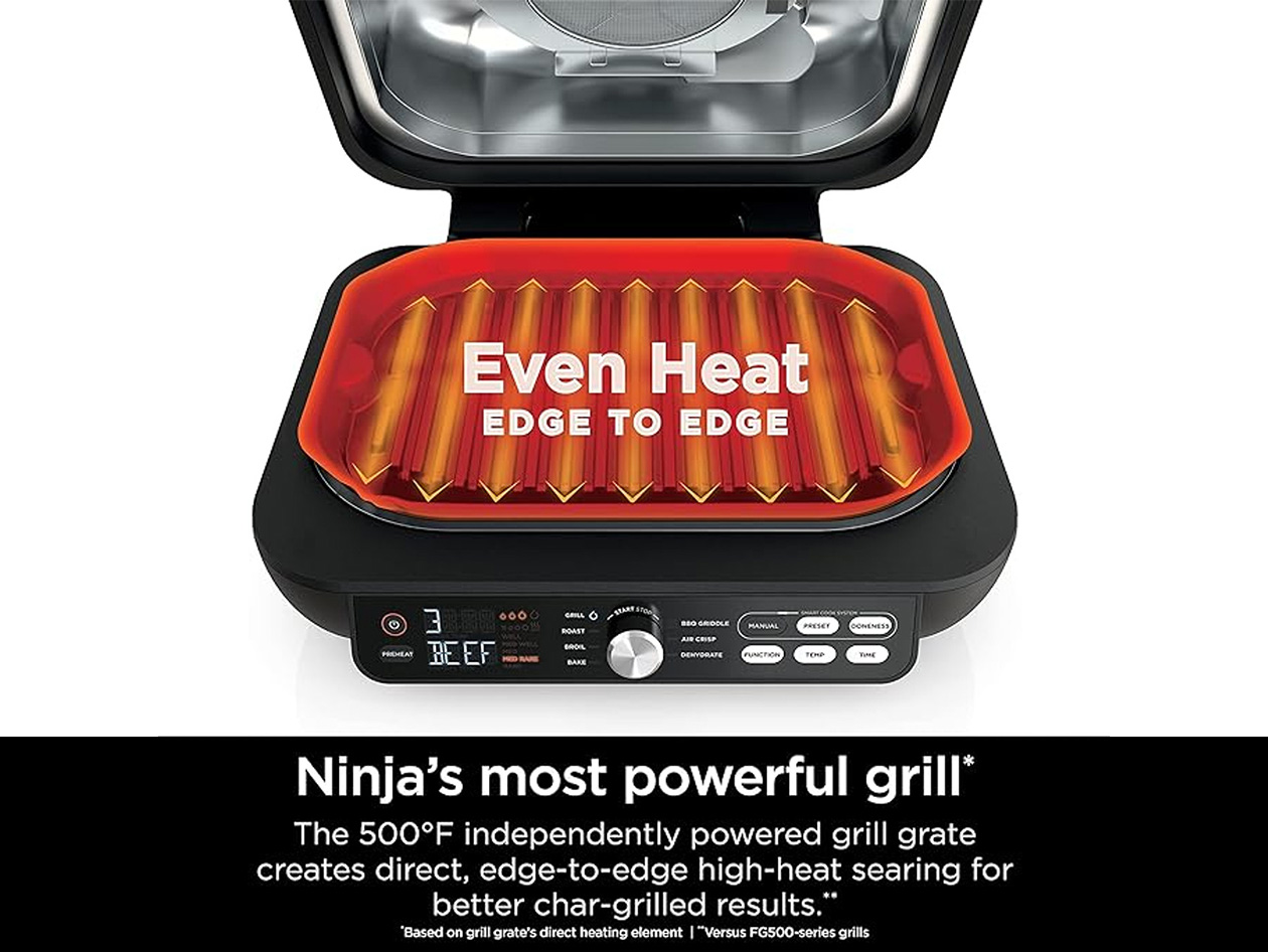 Ninja® Foodi™ Smart XL Pro 7-in-1 Grill/Griddle Combo (Refurbished)