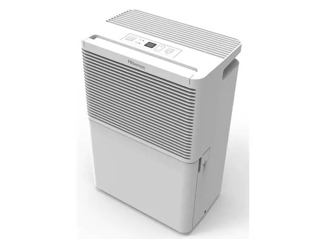 Hisense DH3019K1W 22-Pint 1-Speed Dehumidifier