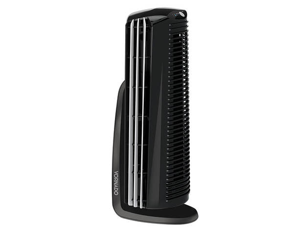 Vornado DUOBLK Duo Compact Tower Air Circulator-Black