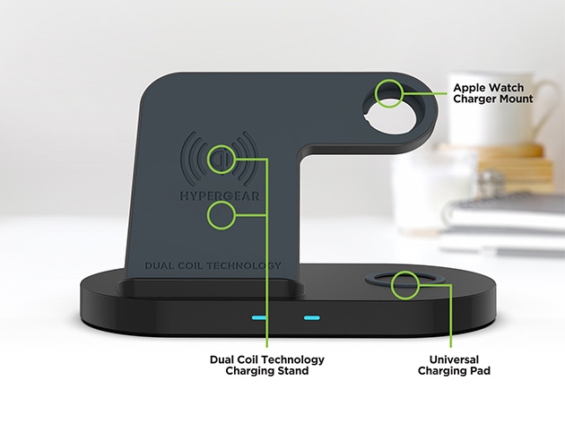 Hypergear 3-in-1 Wireless Charging Dock