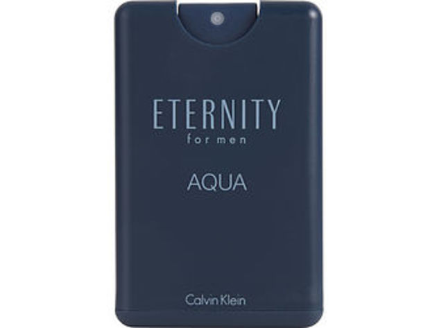 ETERNITY AQUA by Calvin Klein EDT TRAVEL SPRAY .67 OZ For MEN