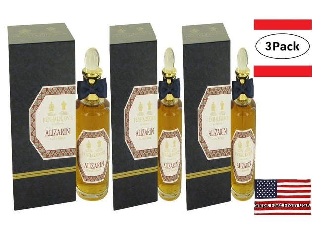 3 Pack Alizarin by Penhaligon's Eau De Parfum Spray (Unisex) 3.4 oz for Women