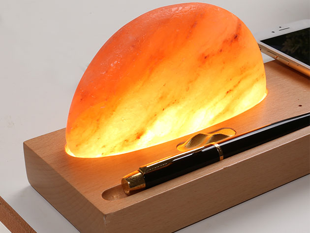 LampDepot Himalayan Salt Lamp Wireless Charger