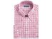 Club Room Men's Performance Plaid Shirt with Pocket Red Size 16x34-35