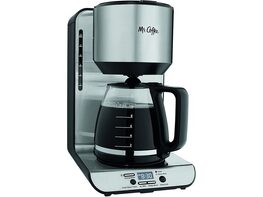 Mr. Coffee BVMC-FBX39 12-Cup Programmable Coffeemaker, Stainless - Black (Used)