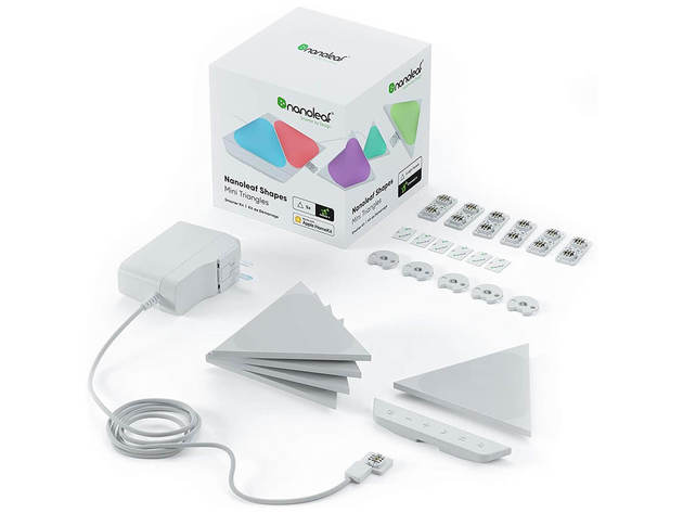 nanoleaf NL485005TW5P Shapes - Mini Triangle Smarter Kit