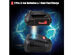 18V Cordless Drill Driver Impact Tool Kit 1/2'' Chuck 2000mAh Li-Ion w/ LED Light - Red + Black