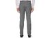Perry Ellis Men's Portfolio Slim Fit Heathered Check Dress Pants Castlerock Gray Size 31X30