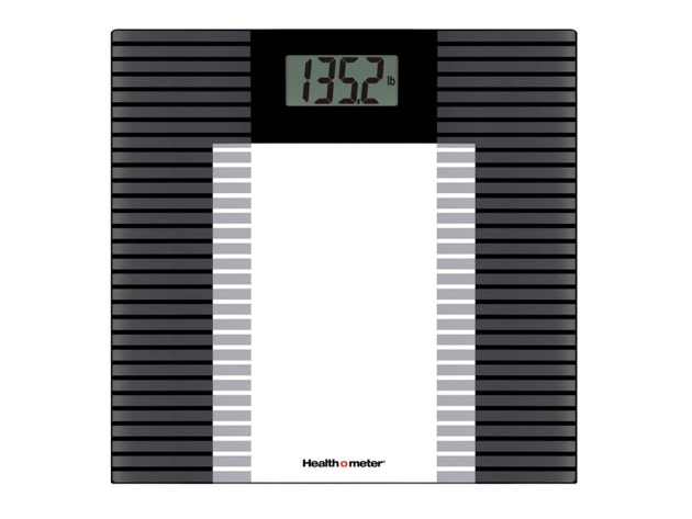 Health o Meter HDL601DQ-53 Glass Weight Tracking Scale - Black